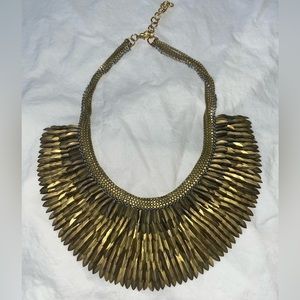 Stella & Dot Pegasus Bib Necklace